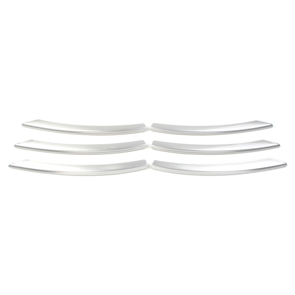 Fit 2013-17 for Land Rover for Range Rover Silver Front bumper Fog Light Lamp Cover Trim