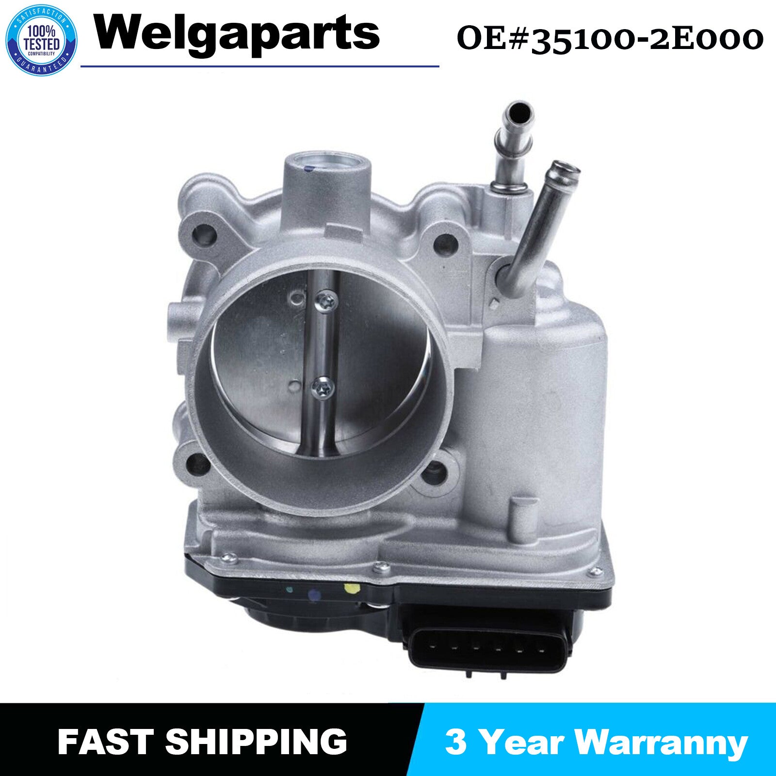 1PC Throttle Body 35100-2E000 for Kia Soul 2.0L for Hyundai for Elantra 1.8L 2.0L