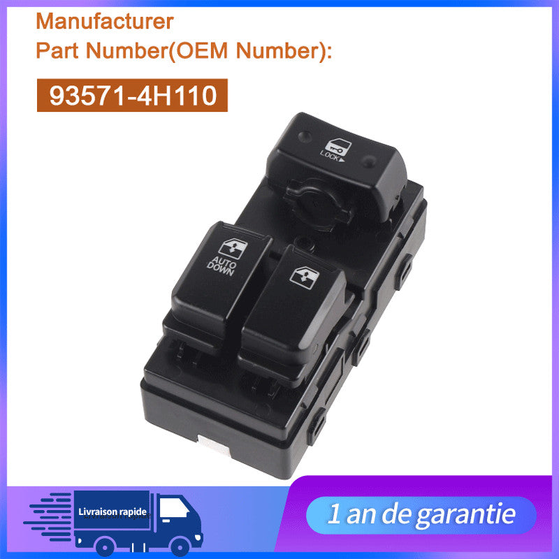 Interrupteur Bouton de L¨¨ve Vitre 935704H110 Pour for Hyundai H-1 Cargo / Travel