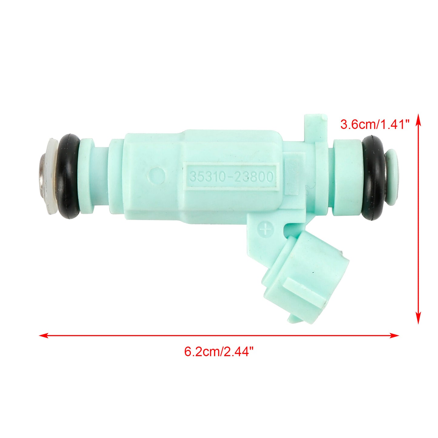 4PCS Fuel Injector 3531023800 Fit for Hyundai for Elantra 2008-2010 for Kia Soul SPECTRA