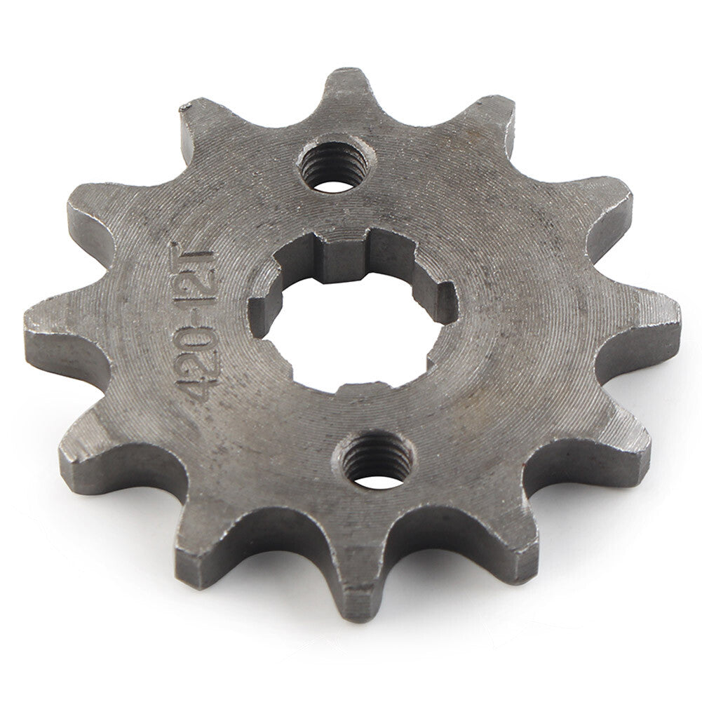 Front Chain Sprocket For 50cc 70cc 90cc 110cc 125cc Pit Dirt Bike 428-12T 17MM