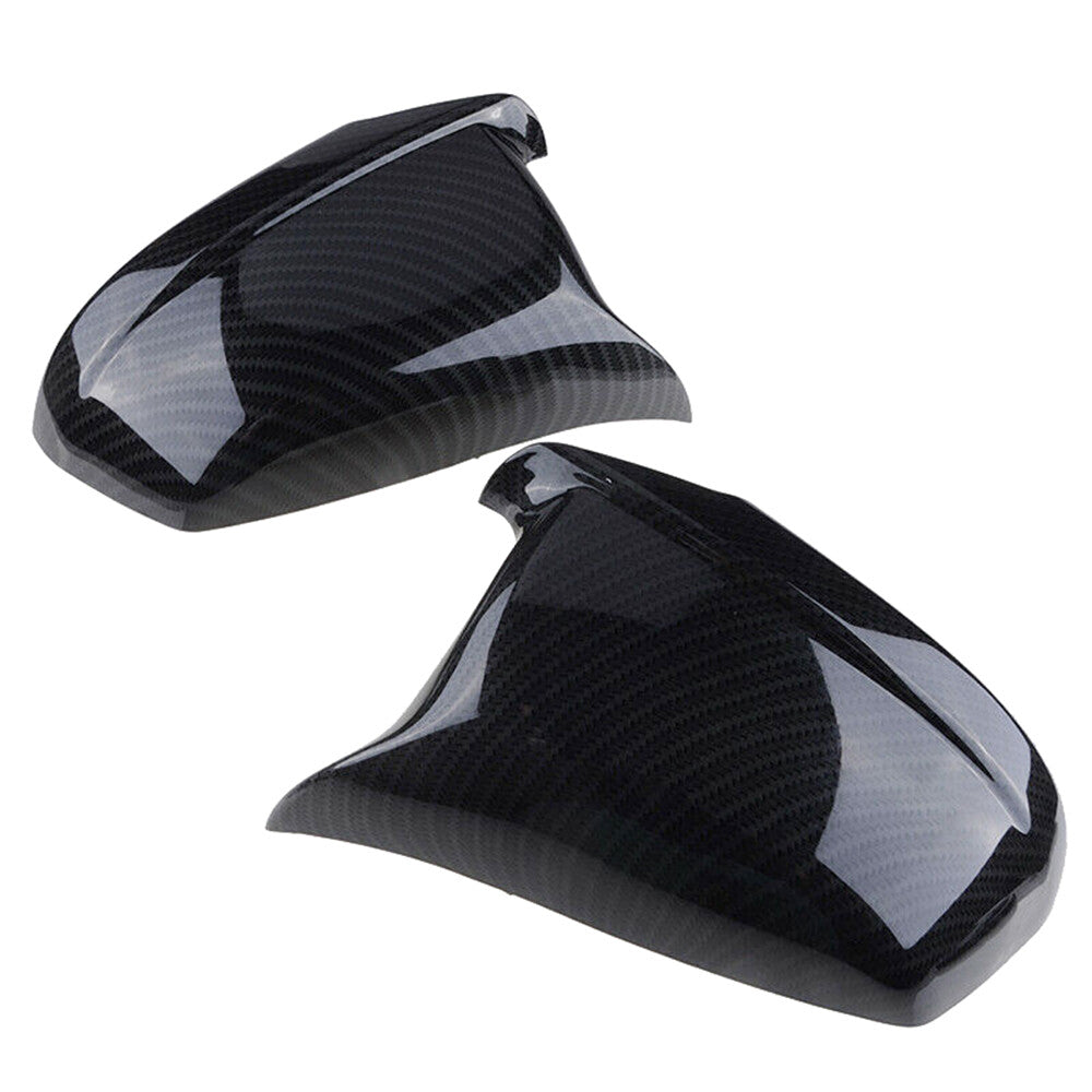 pair of left and right M-style rearview mirror covers for BMW 5 Series F10 F11 10-13