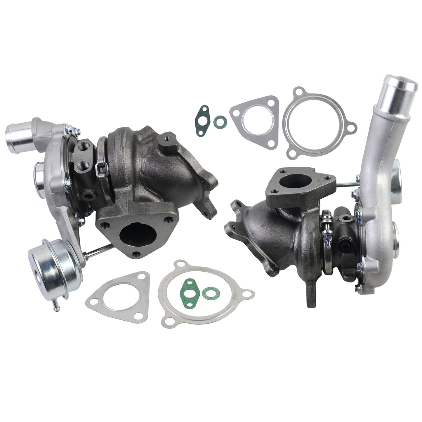 Left + Right Turbo Chargers for Ford Flex Taurus Explorer Sport for Lincoln MKS MKT