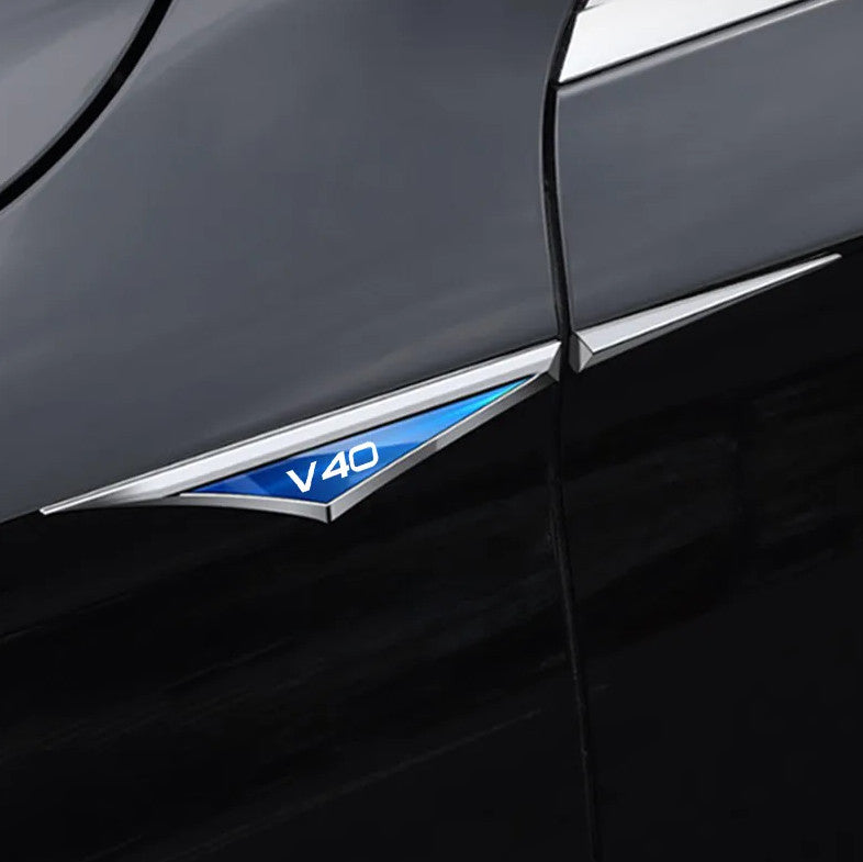 Suitable for Volvo S90 car keychains, key rings, suede leather horseshoe buckles