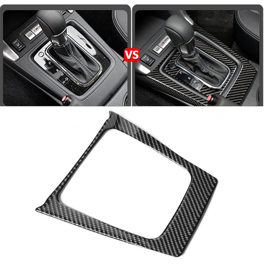 Gearbox Panel Trim Interior Carbon Fiber Sticker for Subaru Forester 2013-2018
