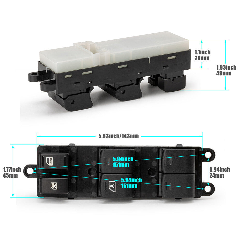 25401-EA003 Main power supply for window control switches suitable for Nissan Xterra Frontier 05-12