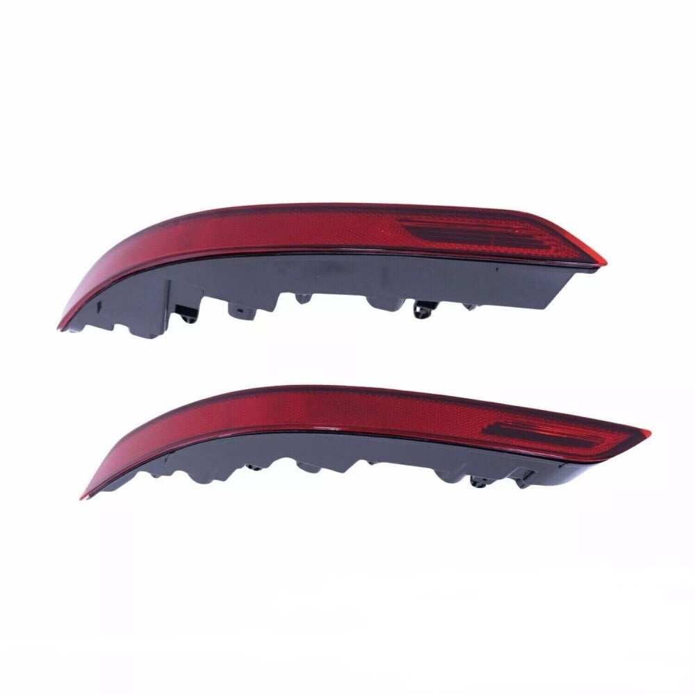 1 Pair Rear Left Right Bumper Fog Reflector Light for Porsche for Cayenne 2015-17