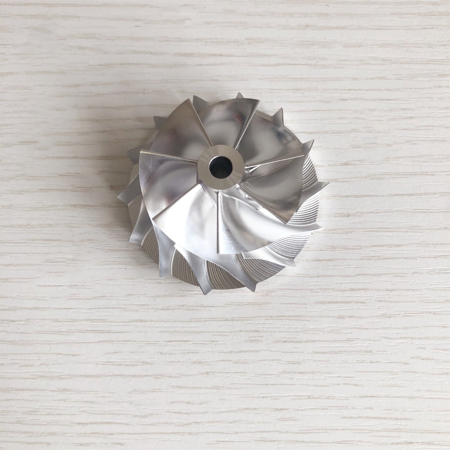 RHF5 45.28/60.00 mm 7+7 Blade Performance Turbocharger Blank Compressor Wheel