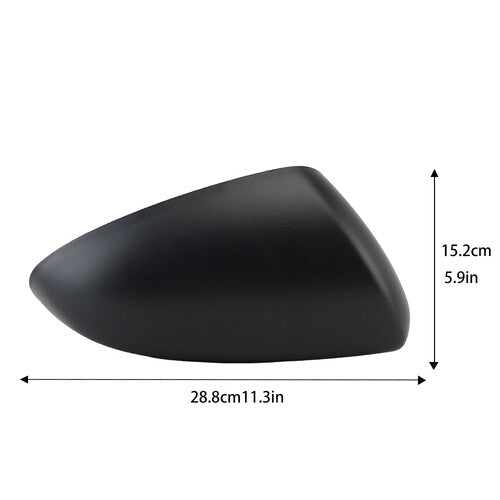 2¡Á for Nissan Dualis Qashqai J10 07-14 Caps Rear View Mirror L+R Grit Black