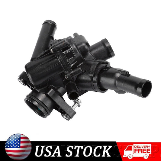 The coolant thermostat housing is suitable for MERCEDES-BENZ B250 2013-2019 and CLA180 2015-2016 models.