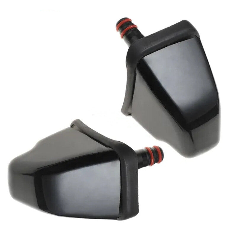 2pcs Black Headlight Washer Nozzle Sprayer Fit for Honda CRV CR-V MK2 2001-2005