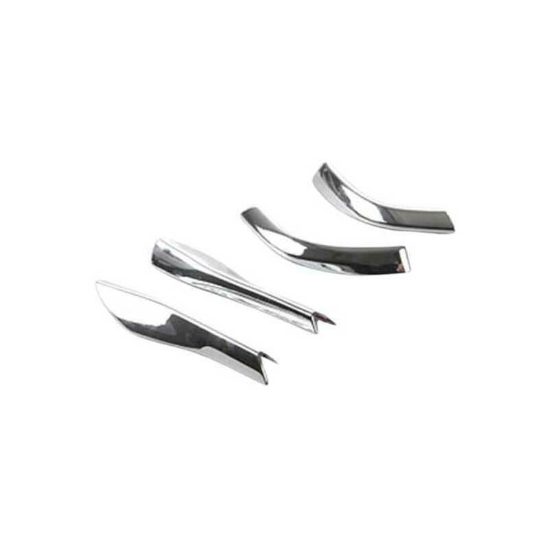Fit for Ford for Mustang 2015-2022 Chrome Rear View Mirror Anti-Scratch Strip 4PCS