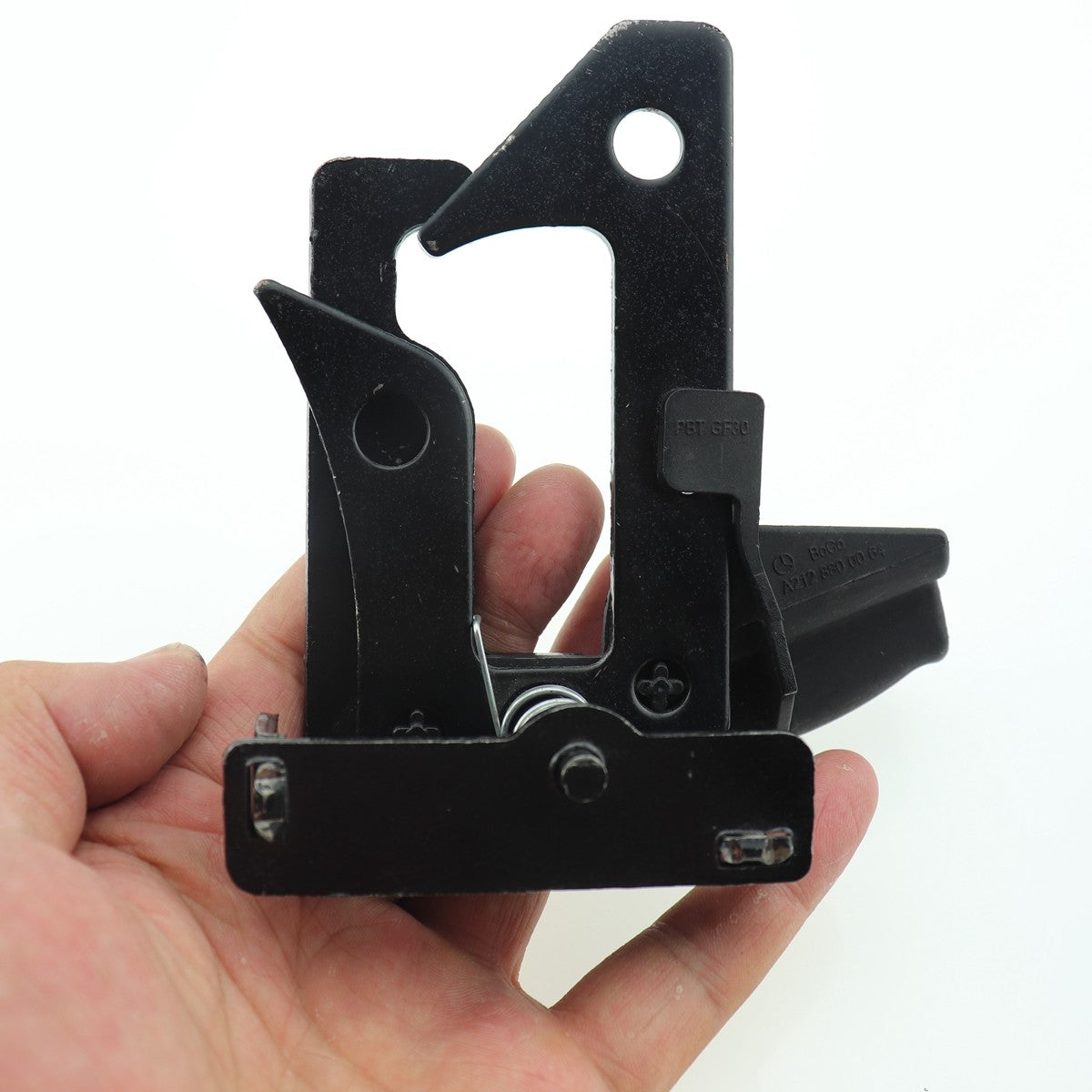 Safety hook lock 2128800064 for Mercedes-Benz E350 2010-2014 range hood - new
