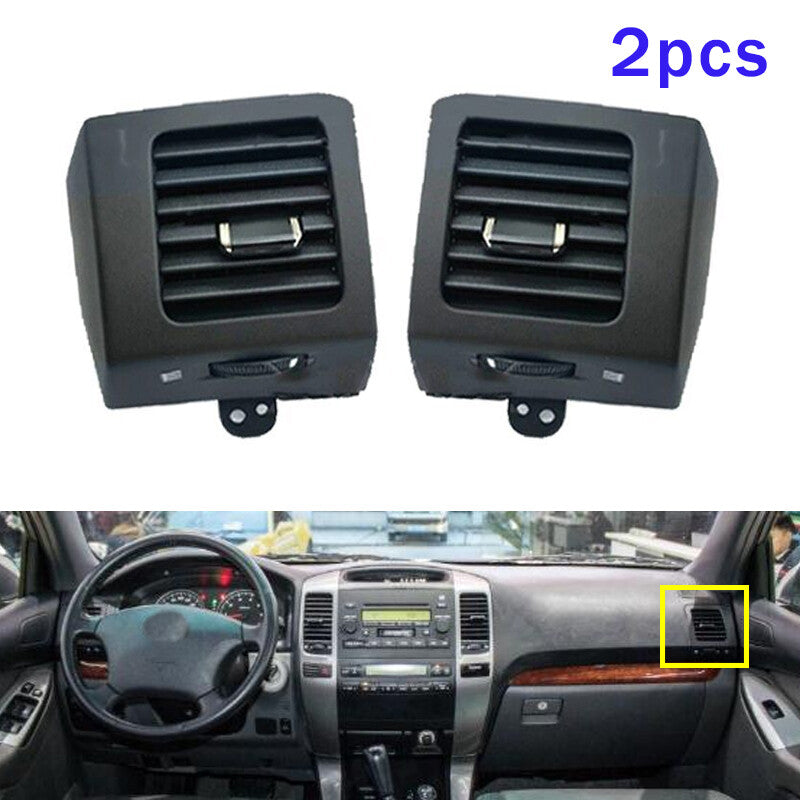 2-Pack Air Vent Sockets for Toyota for Land Cruiser Prado 120 and for Lexus GX470 (2003-2009)
