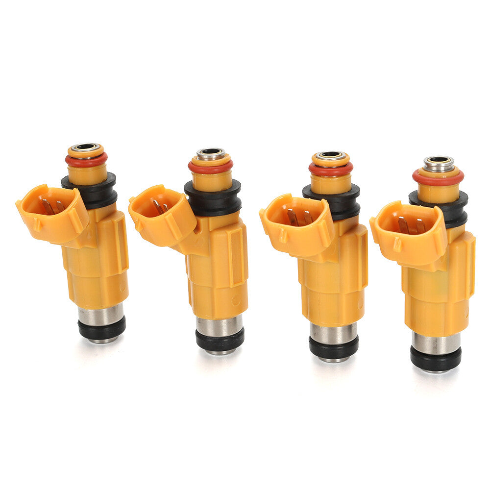 Four fuel injectors suitable for marine for Yamaha F150 outboard motors and for Mitsubishi 2.4 CDH275 FJ871