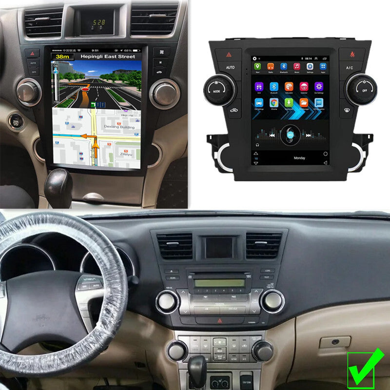 Car Android Radio Multimedia Play For HIGHLANDER 07-13 Autoradio Video GPS Navi