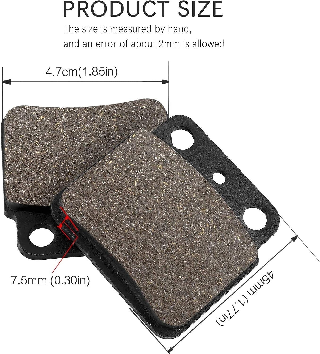Rear Brake Pads for Suzuki LTZ400 LTZ 400 LT-Z400 2003 2004 2004 2005 2006-2013