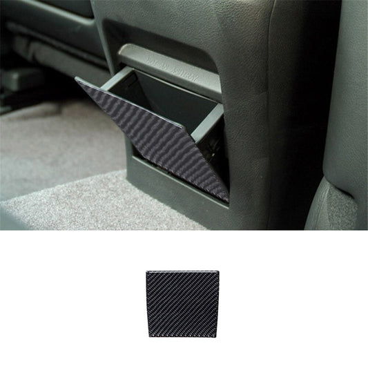 Carbon Fiber Rear Center Storage Panel Cover Trim for Acura TL 2004-2008