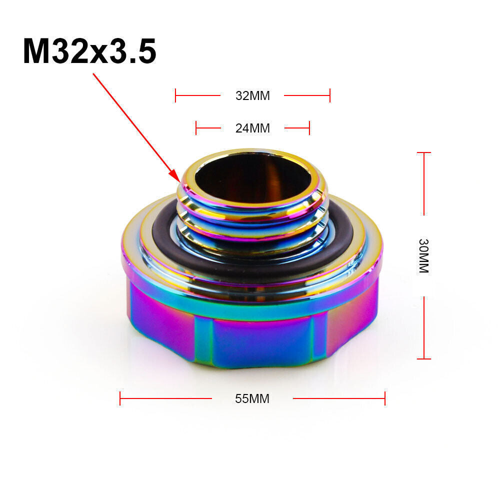 JDM Neo Screw-In Engine Oil Filler Tank Cap Valve Cover for Honda for Acura for Civic