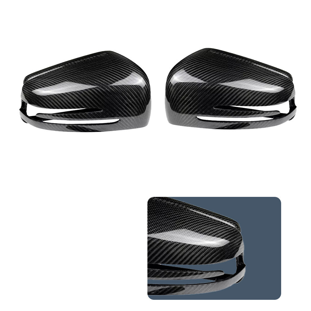 for Mercedes-Benz W204 C63 AMG Coupe 507 Real Carbon Fiber Side Mirror Cap