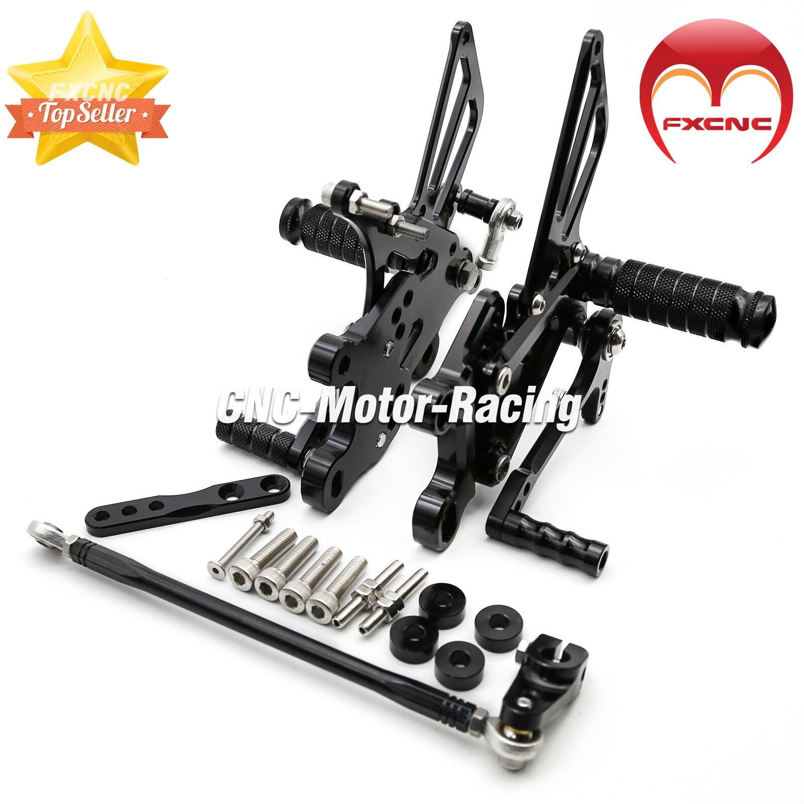 CNC geared footrest footrest feet are suitable for RS250 1996 - 1999 2000 2001 2002