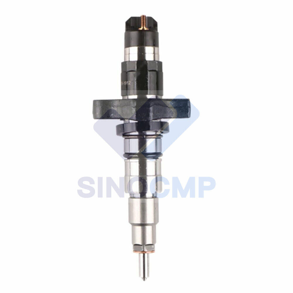 6x 0445120255 Diesel Injector w/ Connector Tube For 03-05 5.9L for Dodge for Ram