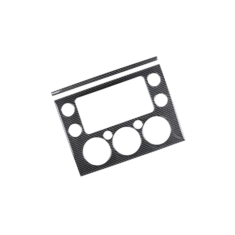 Central Panel Trim Cover Carbon Fiber Interior for Toyota FJ Curiser 2007-2021