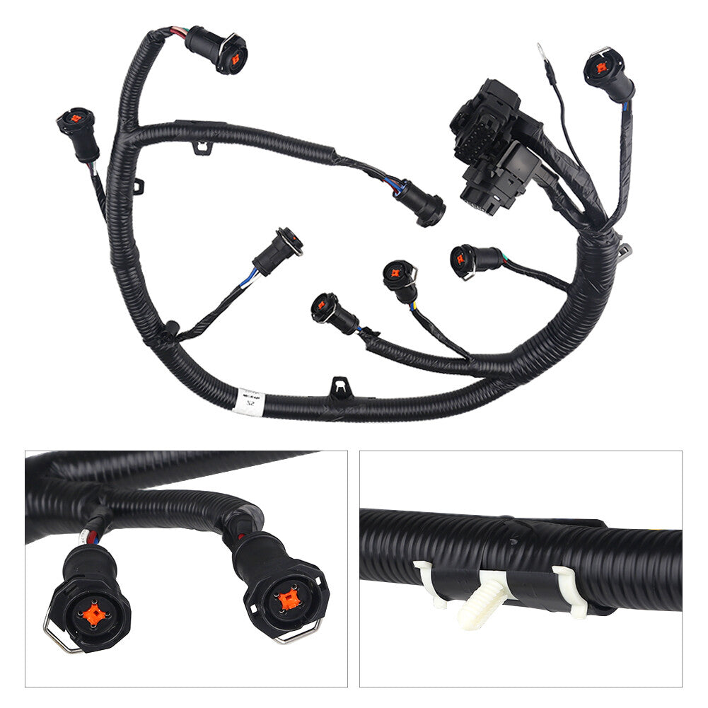 FICM Fuel Injector Complete Wire Harness Fit for Ford 6.0L Diesel
