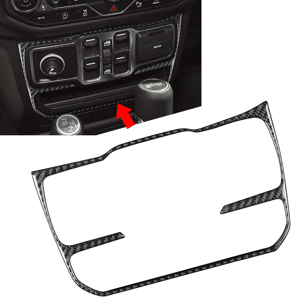 Window Control Switch Button Panel Cover Trim for Jeep for Wrangler JLU Gladiator JT