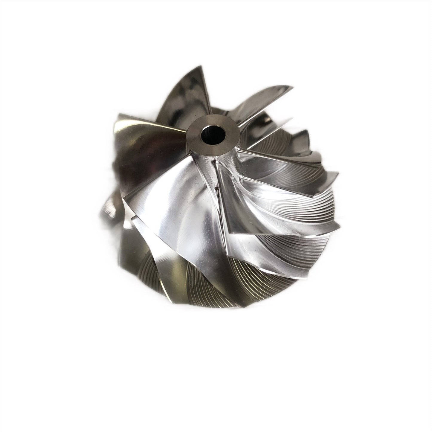 S100-EFR 53.90/67.00mm 6+6blades performance billet compressor wheel