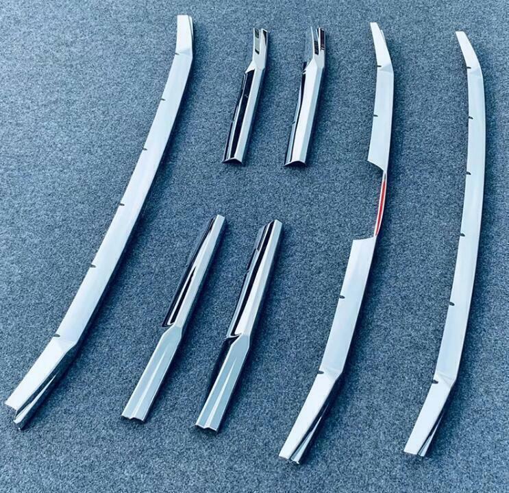 for Honda Ridgeline 2021-2023 Chrome Front Center Mesh Grille Grill Strip Cover