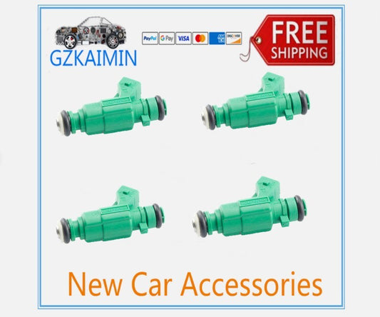 4-pack of fuel injector nozzles 0280156020 suitable for Fiat Siena/Palios Terrada 1.0 1.3 16V
