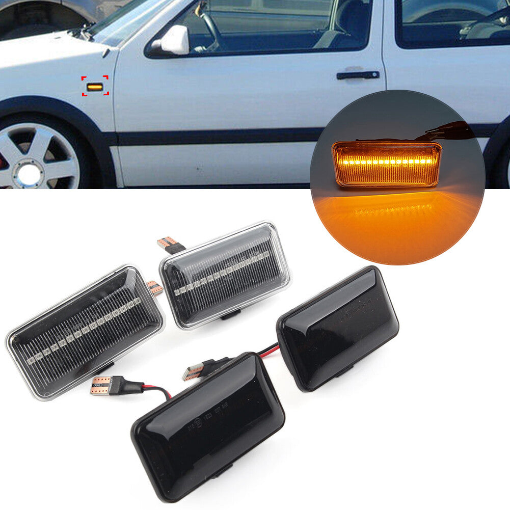 LED Side Marker Light Turn Signal Lamp for VW for Golf 2 for Golf 3 for Jetta Vento for Passat
