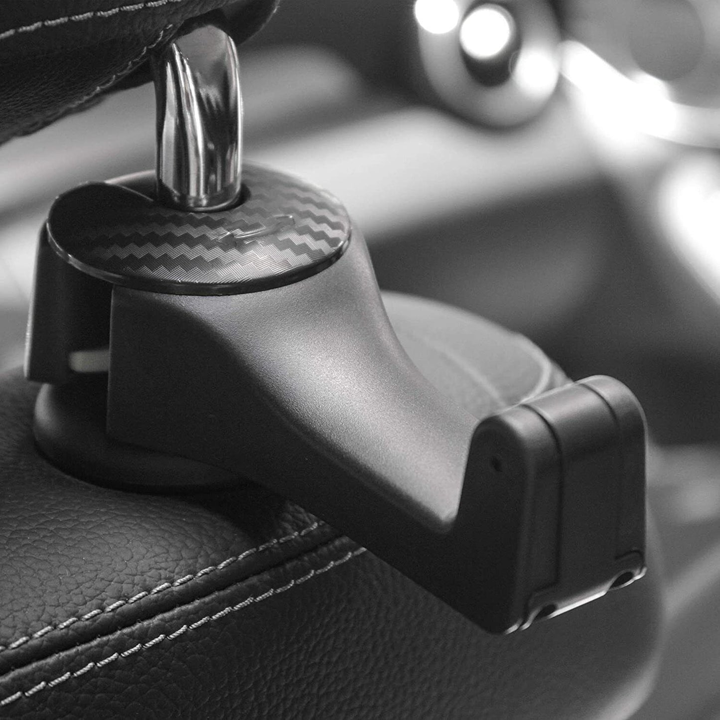 2Pcs Car Headrest Hook Holder For Bag Purse Vehicle for Seat Back Hanger Hook