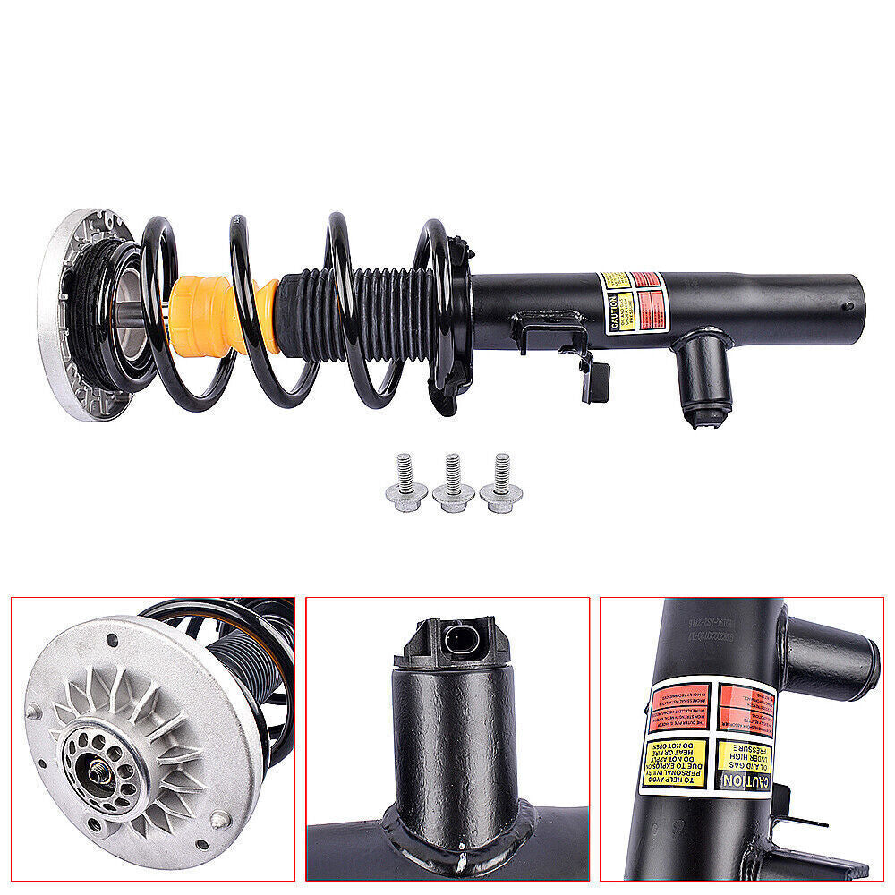 2X Front Shock Coil Spring Struts Assembly EDC for BMW X3 F25 X4 F26 2011-2018