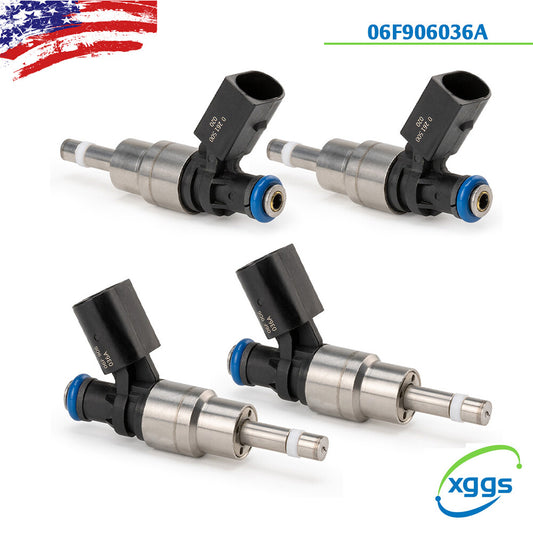 4-piece fuel injector kit 06F906036A suitable for Volkswagen for Passat , for Jetta , for Audi A3, for A4 , for A6 , TT 2.0 TFSI
