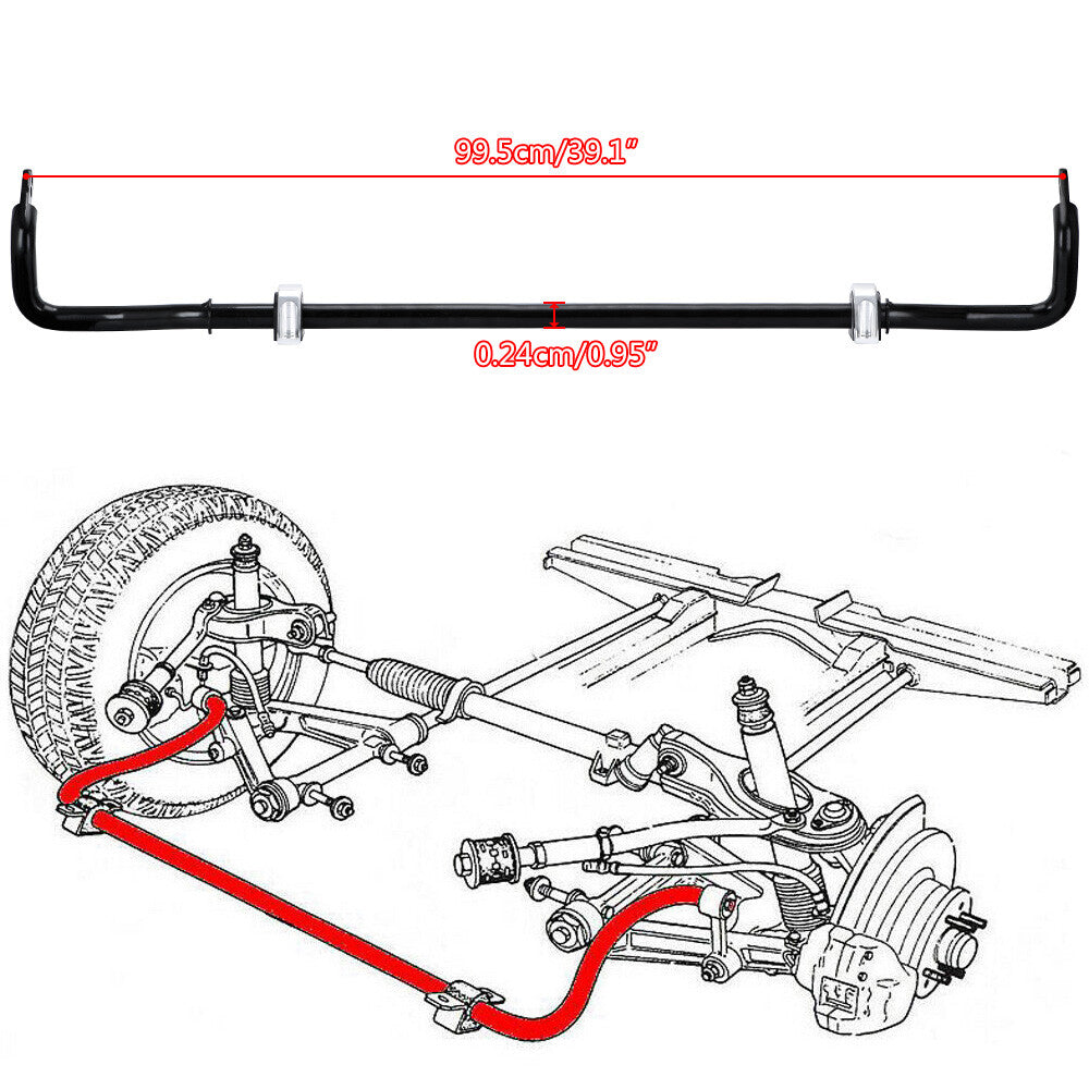 For 92-00 for Honda for Civic EG EK 94-01 for Acura Integra Rear Swaybar Sway Bar Stabilizer
