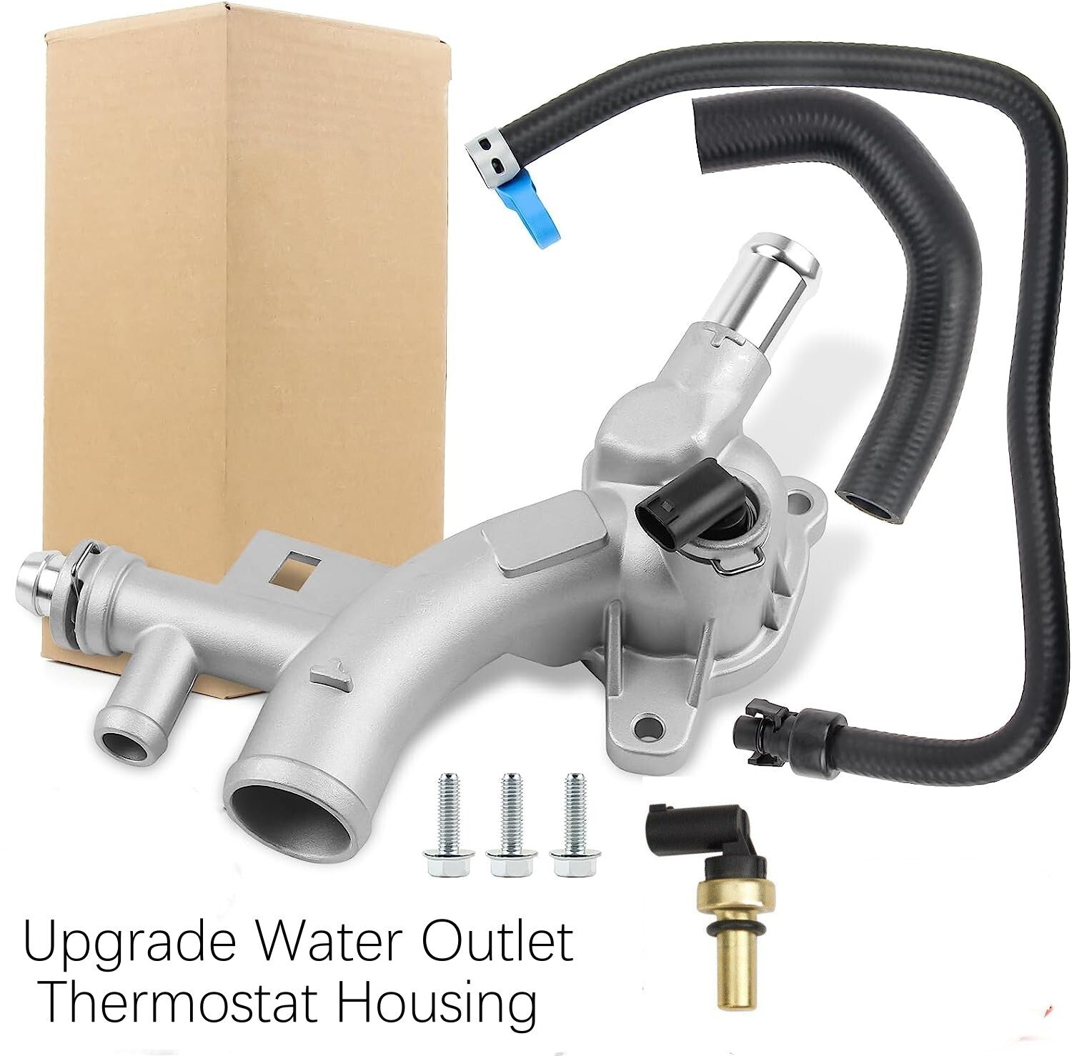 Engine coolant socket with sensor for Chevrolet for Cruze Sonic Trax Encore 1.4L