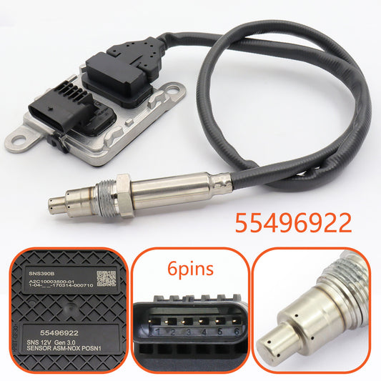 Nox Sensor 55496922 compatible for Chevrolet Colorado for GMC for Canyon 2.8L-L4 Turbo 16-19