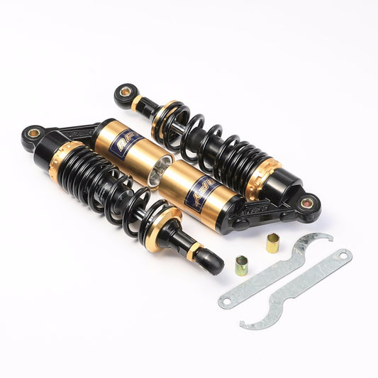2-Piece 11-inch 280mm Rear Air Shock Adjustable Motorcycle for Mini Bike All-Terrain Vehicle Four-Wheeler