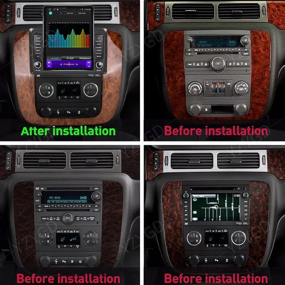 for Chevrolet Express Pasajeros Android Auto Carplay Car Radio GPS Stereo Screen