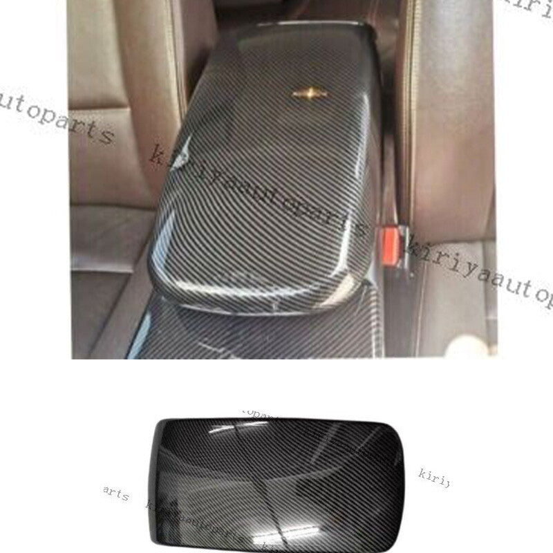 Carbon Fiber Center Console Armrest Box Cover for BMW X3 X4 X3M X4M iX3 18-23