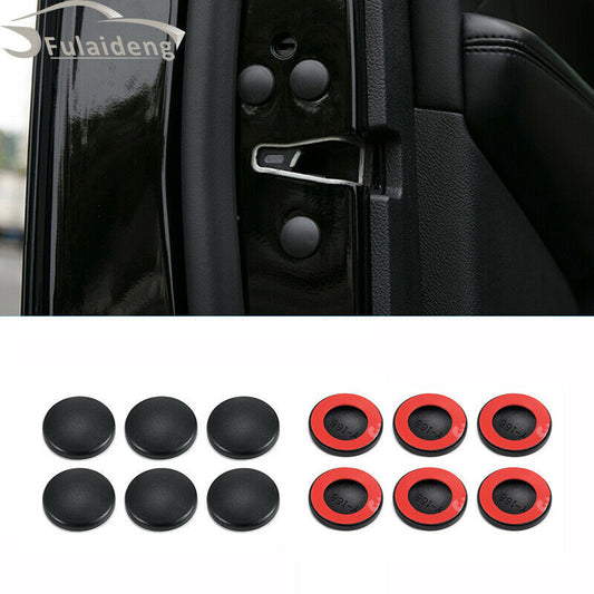 12P for Lincoln MKZ 2017-2020 MKC MKX Black Car Door Screw Protection Cover Trim