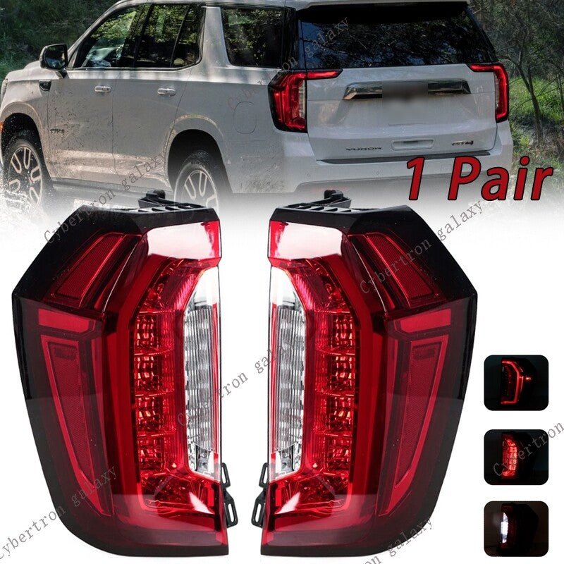 A pair of LED rear bumper taillight drive lights for GimCheer for Yukon 2021-2024