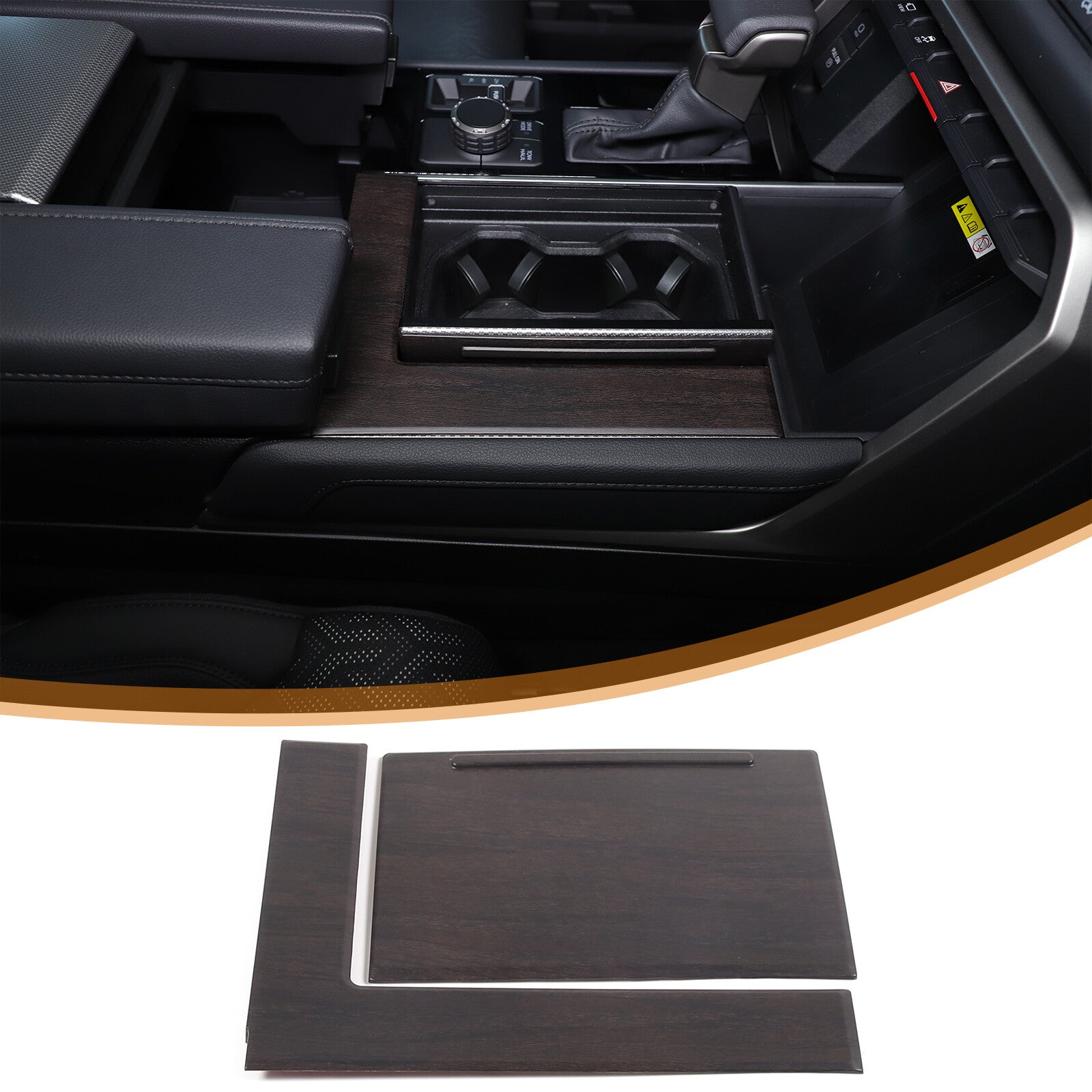 Carbon fiber ABS front and rear badge decorative rings for Subaru Forester models 2013-2018