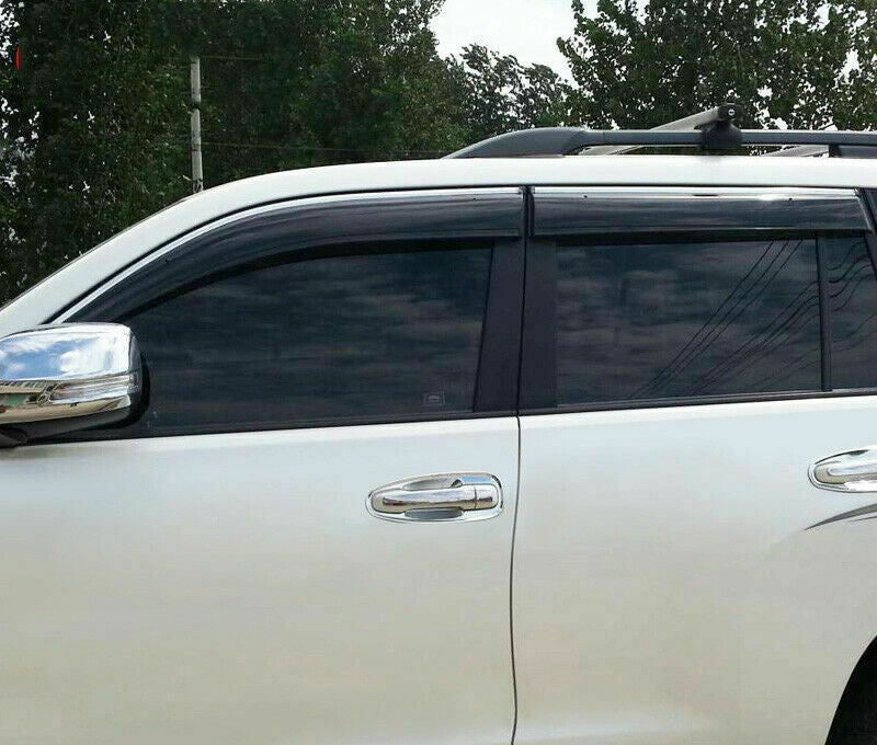 4P Window Visors for Lexus GX460 2010-2020 Sun Vent Visors Rain Deflectors Guard