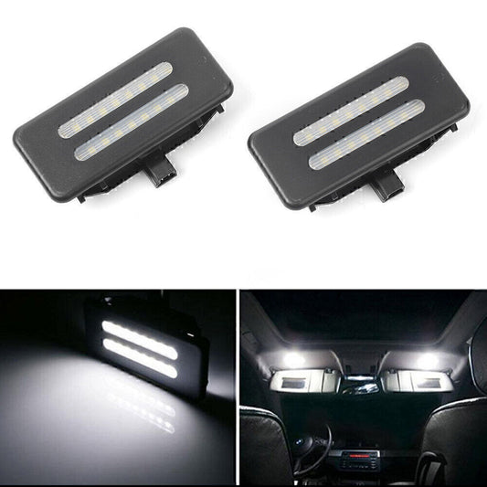 Error LED SMD Vanity Front Mirror Lights for BMW E60 E90 E91 E92 E70 White
