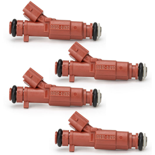4Pcs Fuel Injector For 2011-2019 for Elantra for Veloster Forte Soul 1.8 2.0L 353102E000
