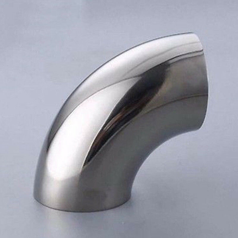 2 Inch/51mm Stainless Steel Car 90¡« Pipe Bend Tube Exhaust Pipe Elbow Fittings