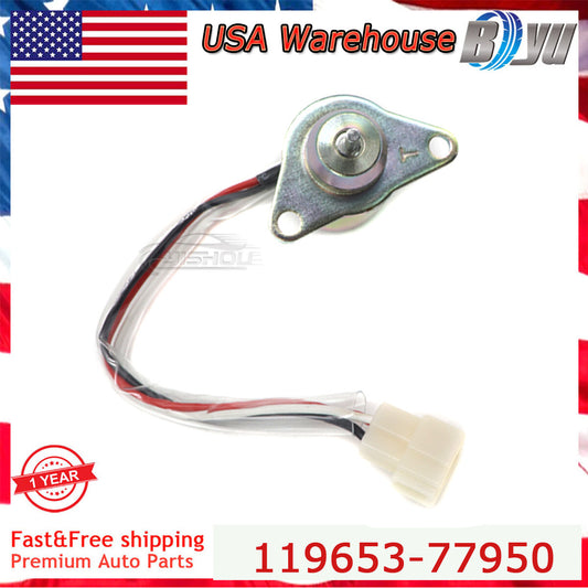 FUEL SHUTDOWN SHUT OFF SOLENOID FOR YANMAR TRACTOR 119653-77950 NEW